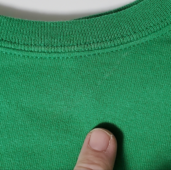 Rick & Morty Christmas Sweater Sweatshirt Green Holidays Ugly Medium Adult Swim - Picture 5 of 5